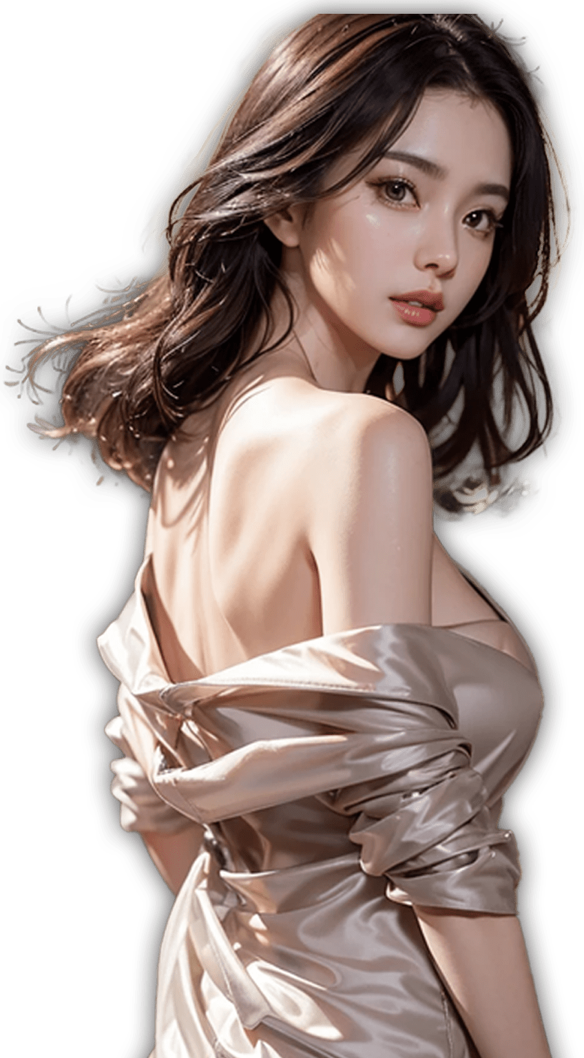 카지노 배팅 컨셉 캐릭터 - 실시간 추천 알림 강조